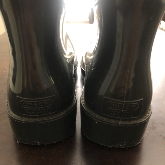 Coach rain boots - Picture 3 of 3